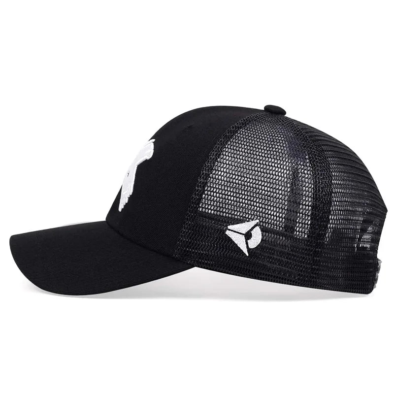 "X" Embroidery Snapback Unisex Cap